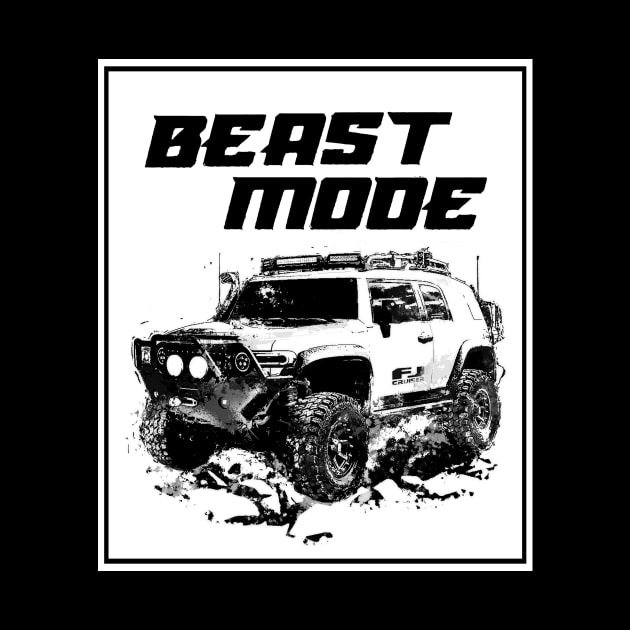 FJ Cruiser Beast Mode by MatamuaArt