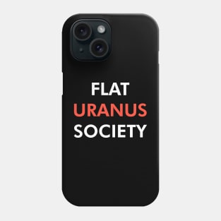 Flat Uranus Society (Light) Phone Case