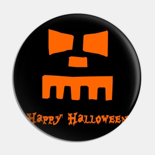 Happy Halloween - Monster Face Pin