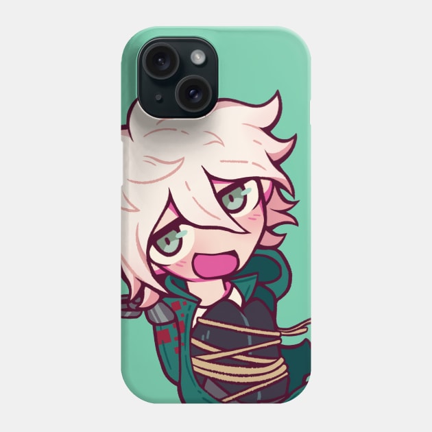 Nagito Komaeda (feed me, Hinata-kun) Phone Case by OkiComa