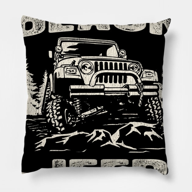 I Am The Black Jeep Of The Family Pillow by Dailygrind