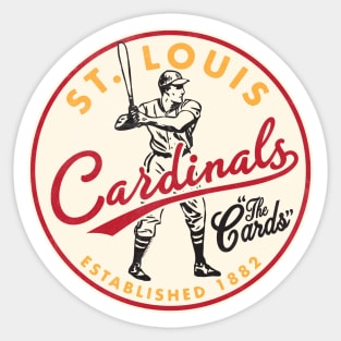 cardinals and blues Sticker for Sale by reardone