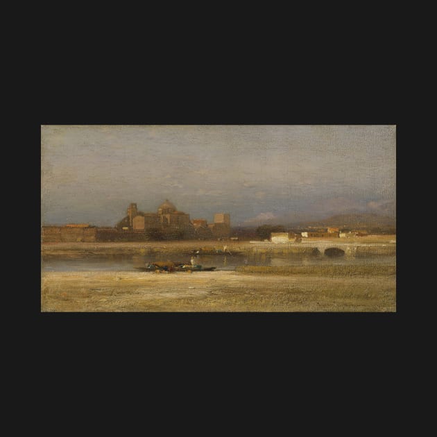 On the Viga, Outskirts of the City of Mexico by Samuel Colman by Classic Art Stall