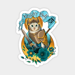 Knight Owl Magnet