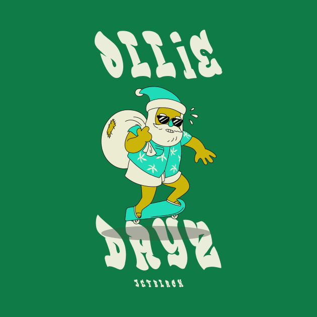 Ollie Days Santa Skater by JETBLACK369