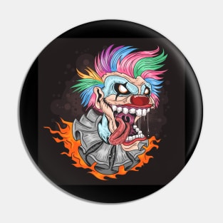 Clown joker Pin