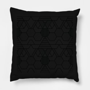 Hexagon Lines Pillow