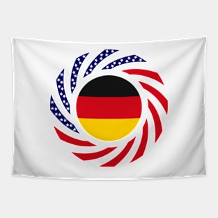 German American Multinational Patriot Flag Tapestry