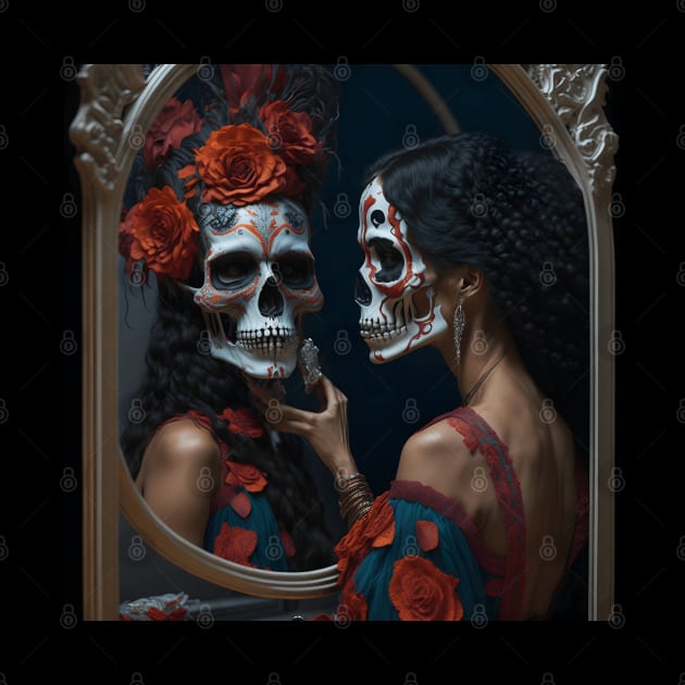 Catrina's Reflection by Shiwwa