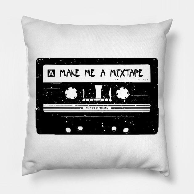 Mixtape Pillow by ariel161