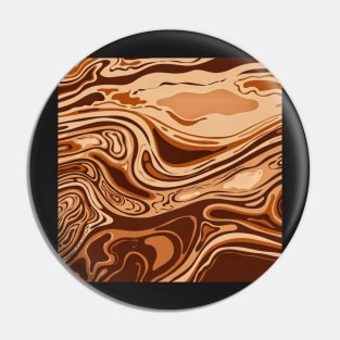 Alabaster and Bistre Brown Inkscape Pin