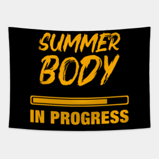 Summer Body In Progress Tapestry