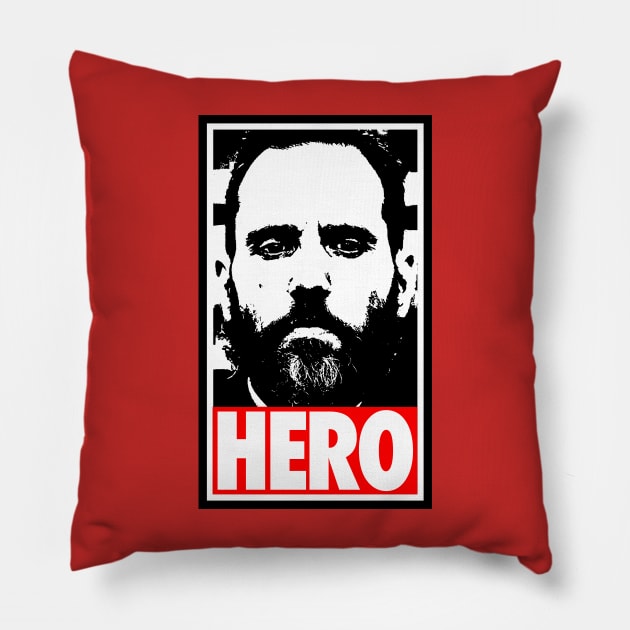 Jack Smith - HERO Pillow by Tainted