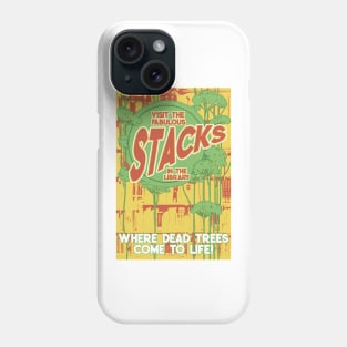 Library Stacks Poster Phone Case