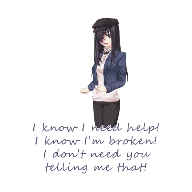 Hanako - Katawa Shoujo ( Quote ) by LoveLynx