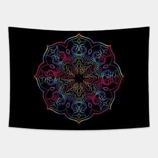 Mandala Rainbow 02582 Tapestry