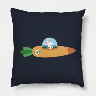 An army of space bunnies Pillow