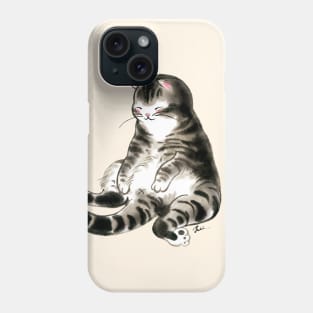 Relax cat Phone Case