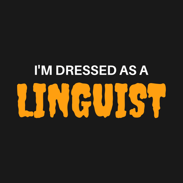 Linguist Halloween costume by mon-