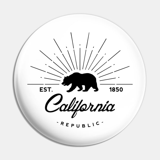 California Republic Pin by Dosunets