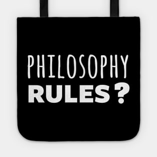 Philosophy rules? Tote