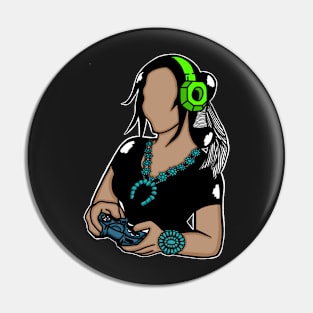 Diné Gamer Pin