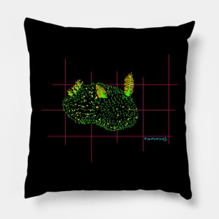 Sea bunny Jorunna parva nudibranch Pillow