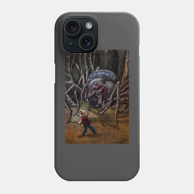 Äventyr: Spider! Phone Case by Äventyr