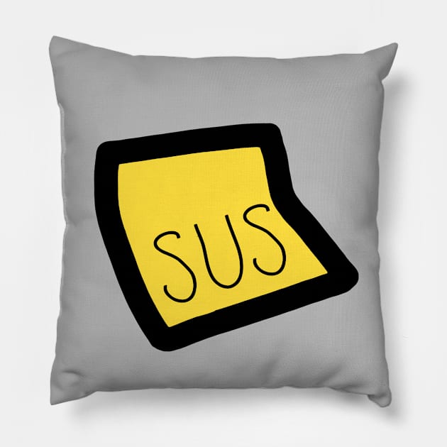 SUS - Among US Pillow by ninoladesign