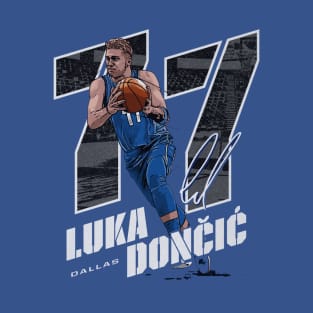 Luka Doncic Dallas Offset T-Shirt