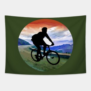 Biking Tapestry