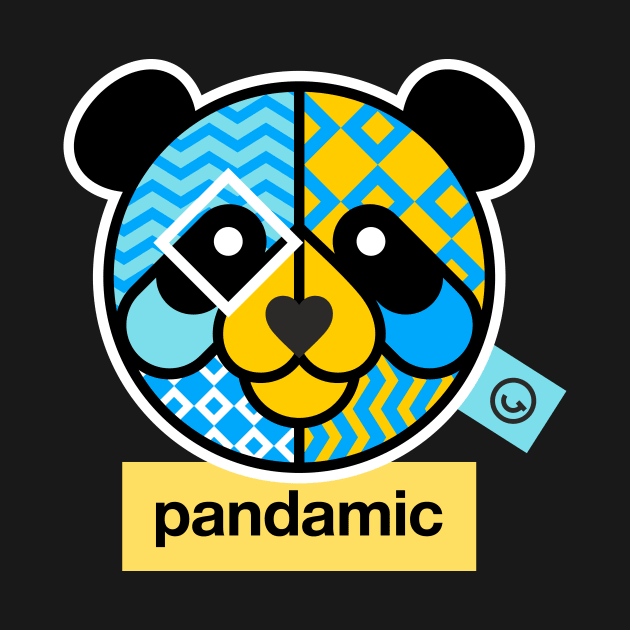 Pandamic Blue Character by United Optimists
