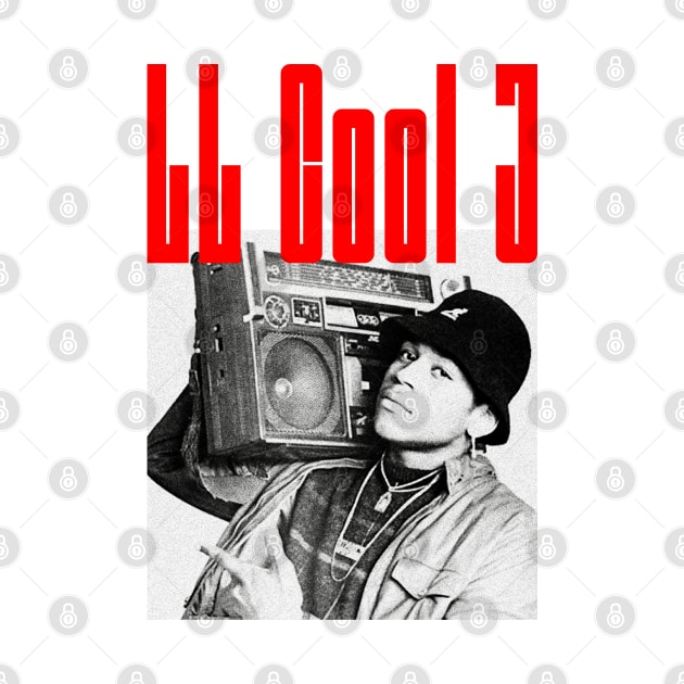 Ll Cool J ••• Aesthetic Faded  Style 90s by Tina Rogers Arts