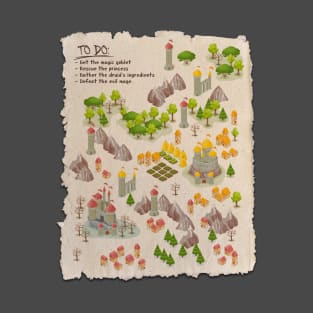 RPG Map V1 T-Shirt