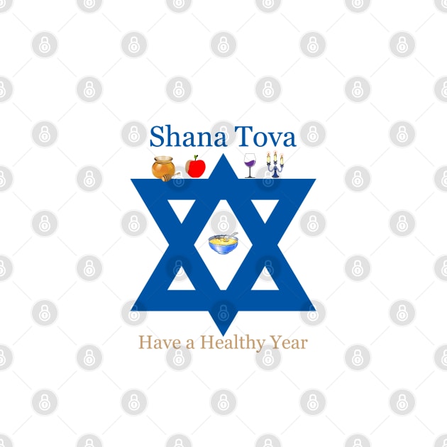 Shana Tova Have a Healthy Year by ninasilver