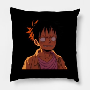 anime amazed Pillow