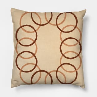 Round Merge - Neutral Pillow