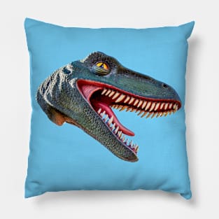 velociraptor head Pillow