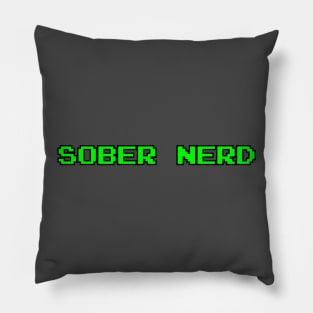 Sober Nerd Pillow