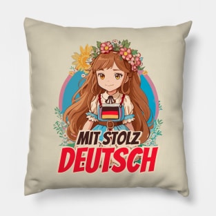 Mit Stolz deutsch Pillow