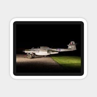 RAF Gloster Meteor at night Magnet