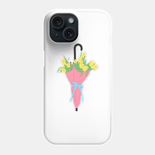 Floral Umbrella Phone Case