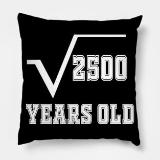 50 years old birthday Pillow