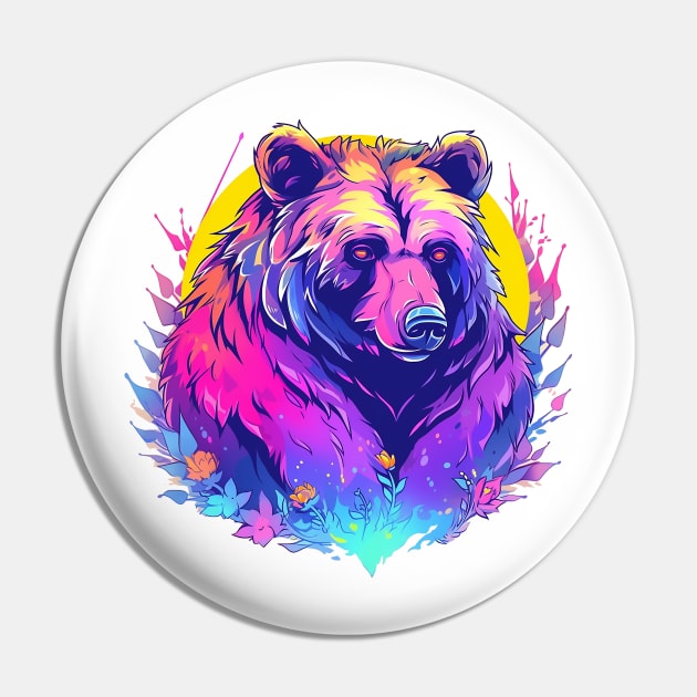 bear Pin by Ninja banana