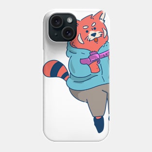 Penjahat panda merah Phone Case