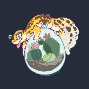 Leopard gecko and tirarium T-Shirt