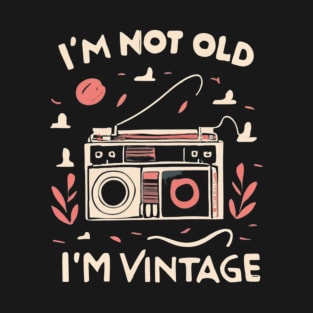 Music vintage rétro style T-Shirt