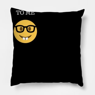 Gift for a Computer, Data or Rocket Scientist Pillow