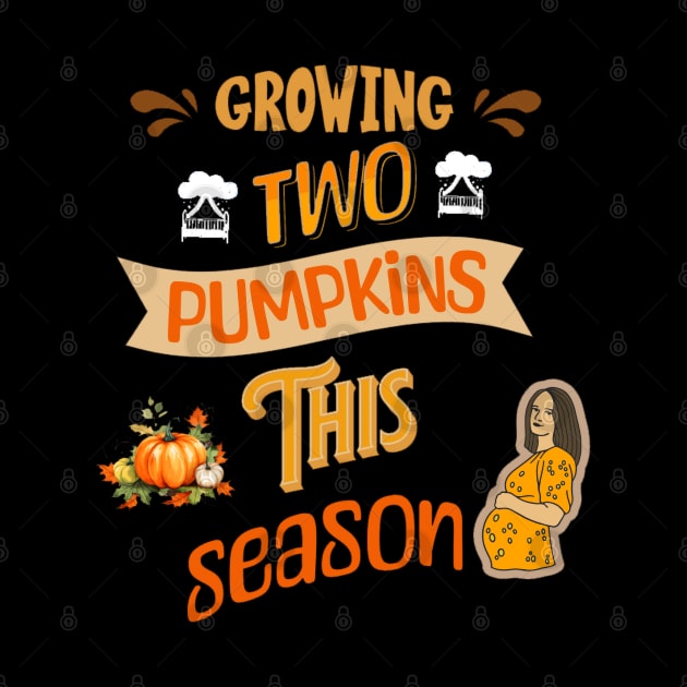 Growing Two Pumpkins This Season, Pregnancy Announcement by BirdsnStuff