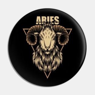 Aries: The Ram Pin